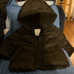 Toddler girl baby cap coat sz 2